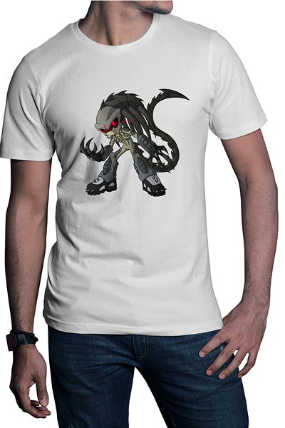 OEM Men's T-shirt Predator Alien Baby Predalien Ridley Scott