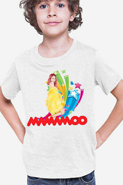 OEM Mamamoo Wheein Moonbyul Solar Διαγωνισμός Happy Kids T-shirt