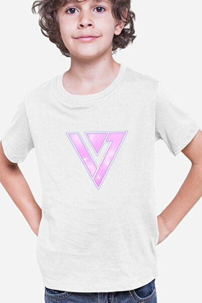 OEM Tricou copii Seventeen Idol K-pop Group Logo Shiny
