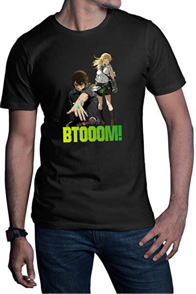OEM Tricou barbati Btooom! Sakamoto Ryouta Himiko Team Junya Inoue Combat Arms