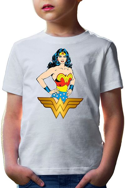OEM Kids T-shirt Wonder Woman Symbol Adventure Help Psychology