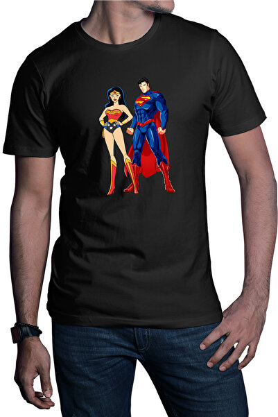 OEM Tricou barbati Superman Wonder Woman Superwoman Girl Power