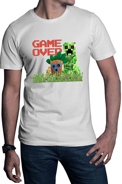 OEM Men's T-shirt Clash Royale Strategy Game Multiplayer Minecraft Open World