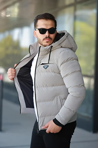 ByTrend Pocket Zipper Emblem Nova Winter Inflatable Coat Pldp 2959-Nm_50451-1