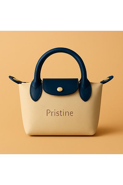 chicora Pristine Mini Clamshell Handbag