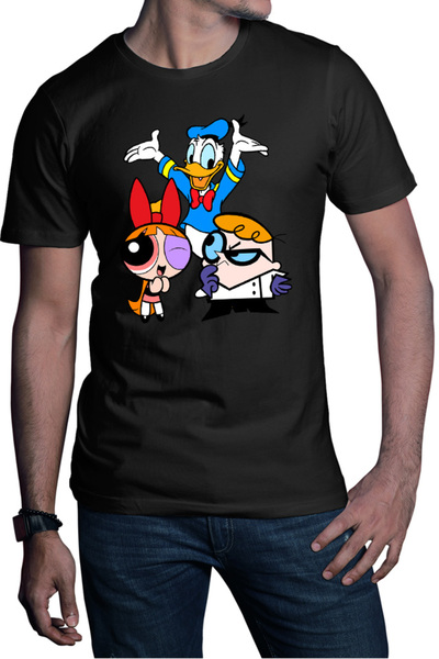 OEM Tricou barbati The Powerpuff Girls Donald Dexter Genius Science