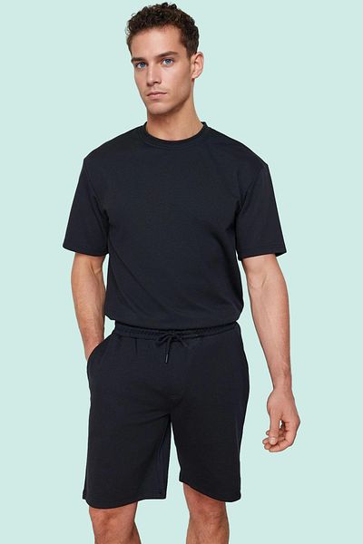 PayBuy Men's Straight Fit Knitted Shorts Tube Leg Casual Daily Summer Special Occasions Where the Style Meets