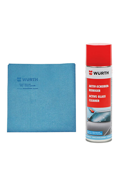 Würth Sentetik Güderi Bez ve Aktif Cam Temizleyici