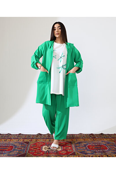 Fi'l Arz Fashion Hooded Dragonfly Pattern Set