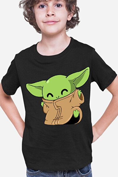 OEM Παιδικό μπλουζάκι Baby Yoda Dance Happy Fun Kids