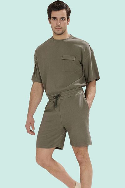 PayBuy Men's Regular Normal Waist Tube Leg Shorts Comfortable Design Quality Material for Daily Use