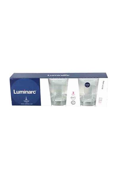 Luminarc 3-Piece Octime Glass Tumbler