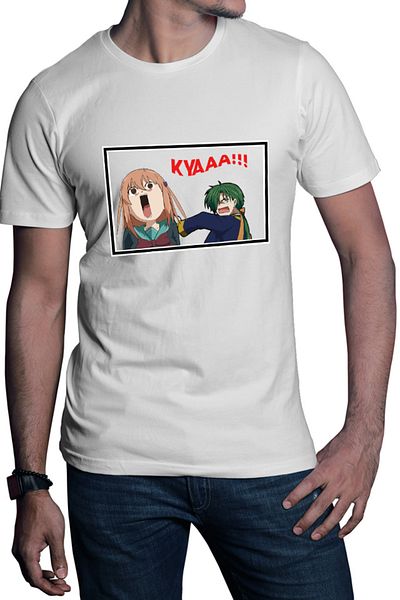 OEM Men's T-shirt Yona of the Dawn Jae Ha Scared Anime Red