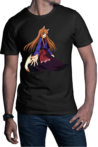 OEM Ανδρικό T-shirt Spice And Wolf Holo Kitsune Dance Romance