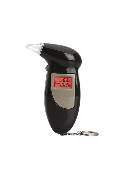 OEM Alcool Tester Digital, Portabil, 4 Capete rezerva, Negru