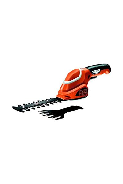 Black&Decker مجموعة مقص شجيرات لاسلكية 7 فولت
