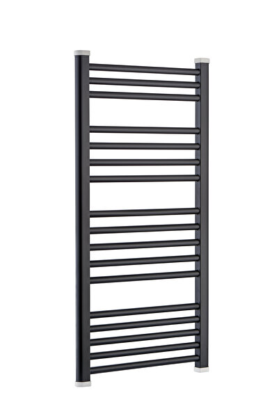 TOPRAK HAVLUPAN 50/100 cm 14 Borulu Siyah Renk Havlupan Banyo Peteği