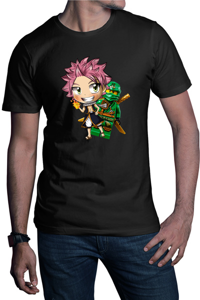 OEM Tricou barbati Fairy Tail Ninjago Manga Cartoon