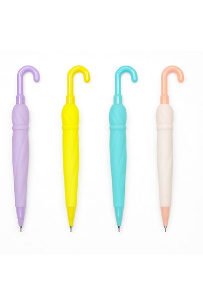 Bittox Fun Umbrella Design 0.7 mm Tip Pen - Ideal for School and Gifts
