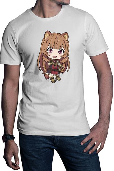 OEM Tricou barbati Rising of the Shield Hero Raphtalia Furry Best Waifu Animeuri