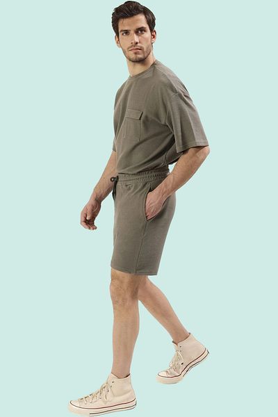 PayBuy Men's Regular Normal Waist Tube Leg Shorts Comfortable Design Quality Material for Daily Use