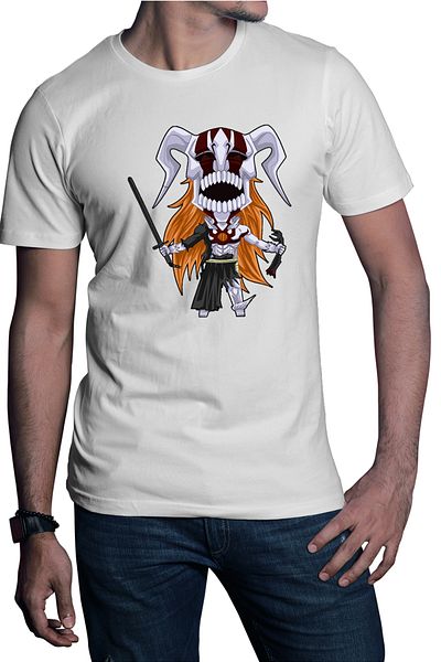 OEM Tricou barbati Bleach Anime Monster Meme Fox Manga