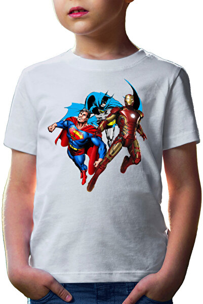 OEM Tricou copii Ironman Technology Batman Superman DC Superhero