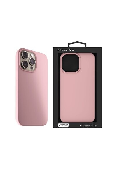 NOA Husa de protectie MagSafe pentru iPhone 15 Pro Max, Roz