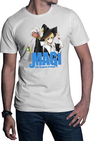 OEM Men's T-shirt Magi The Labyrinth of Magic Carmen Alexius Magic
