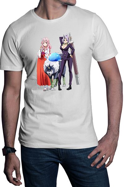 OEM Tricou barbati TenSura Slime Isekai Shuna Ranga Rinmuru Shin Anime