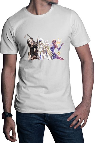 OEM Men's T-shirt Goblin Slayer Onna Shinkan Nier Automata Zero Legends