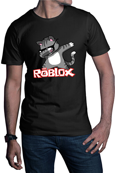 OEM Tricou barbati Roblox Cat Kitten Fortnite Dab Vip