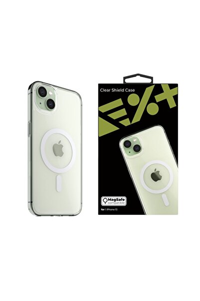 NOA Husa de protectie MagSafe pentru iPhone 15, Transparent