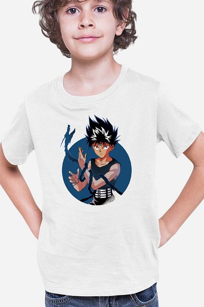 OEM Tricou copii Yu Yu Hakusho Hiei Third Eye Last Ability Dragon
