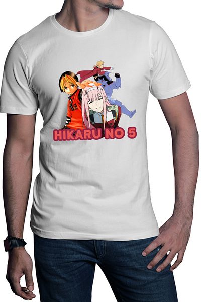OEM Tricou barbati Hikaru no Go Darling in the FranXX Zero Two Full Metal Alchemist