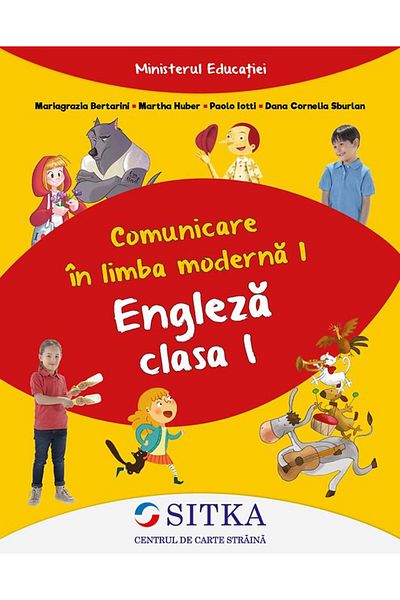 Centrul de carte straina SITKA Comunicare in limba moderna 1. Engleza clasa I, Ma