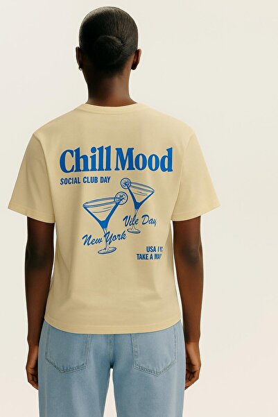 HAKKE Μπλουζάκι με στάμπα Chillmood