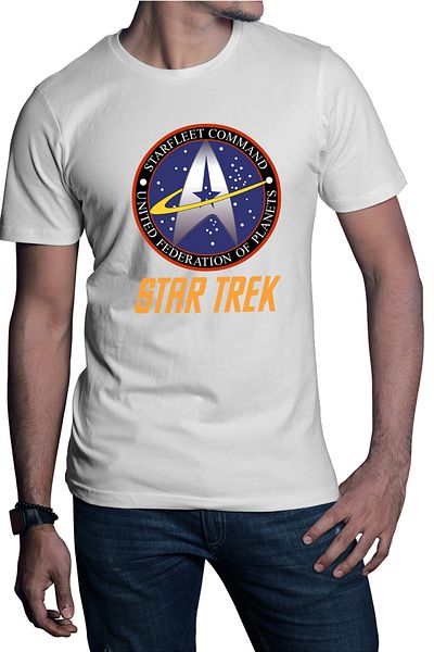 OEM Tricou barbati Star Trek Starft Command Academy Emblem