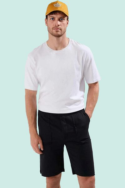 PayBuy Men's Regular Regular Cut Short Shorts 2 Thread Regenerated Multi-Daily Use Quality Material