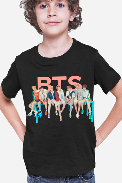 OEM Tricou copii BTS All Members DNA Era Debut World Wide