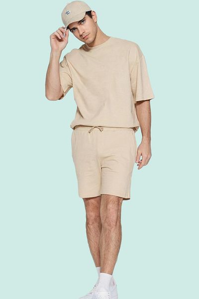 PayBuy Men's Cotton Textured Jogger Shorts Casual Daily Summer Styles Where Weekend Style Meets