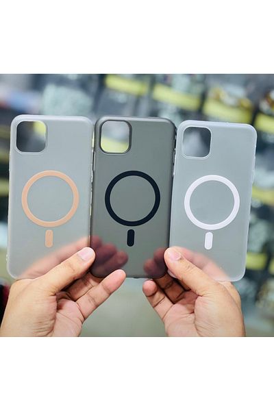 Matte 15 pro max case 3 pcs only 40 dh