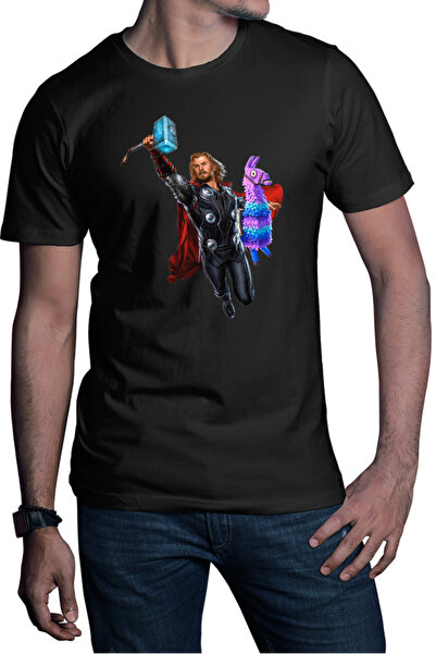 OEM Men's T-shirt Thor Fortnite Goat Colorful Jump Pet Beloved Favorite Animal