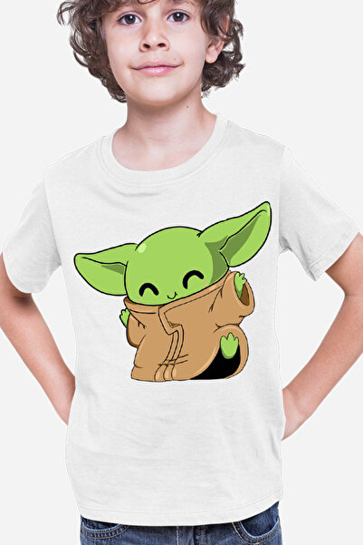 OEM Παιδικό μπλουζάκι Baby Yoda Dance Happy Fun Kids
