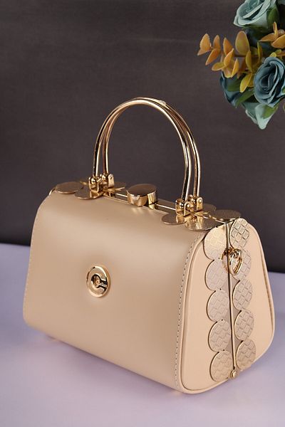 weem bag Elysara Eb0170 |   Zara Double Metal Handle Fancy Portfolio Bag
