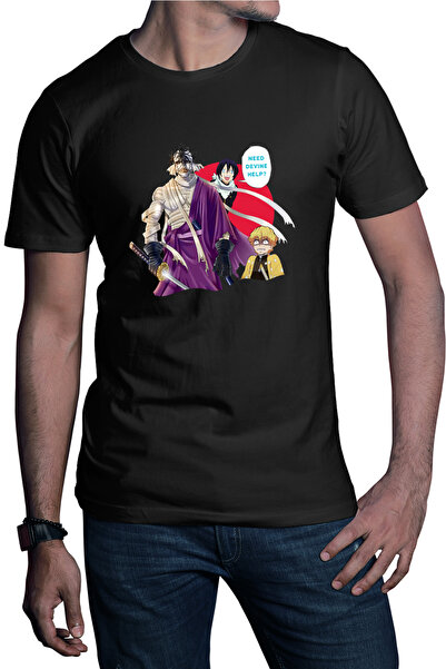 OEM Ανδρικό T-shirt Rurouni Kenshin Αντίπαλος Need Anime Cartoons