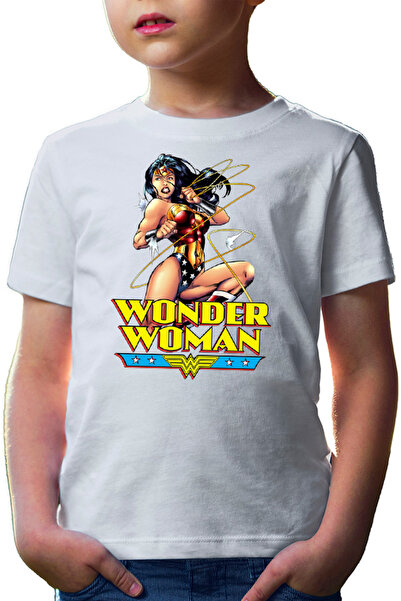 OEM Tricou copii Wonder Woman String Energy Retro Illustration American
