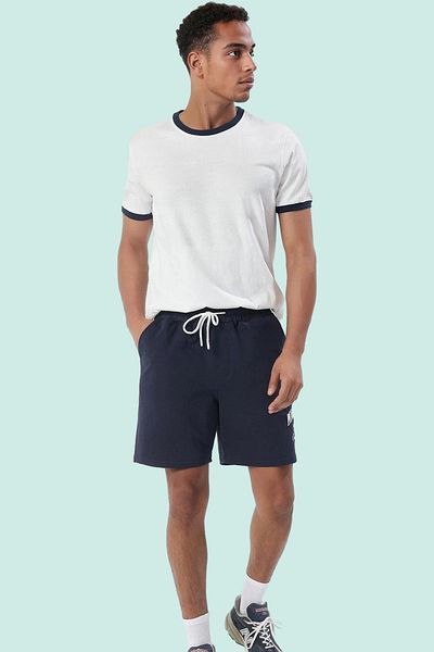 PayBuy Men's Shorts Manhattan Embroidery Straight Cut Short Length Sports Activities Summer Indispensable
