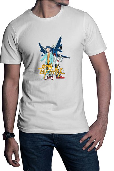 OEM Tricou barbati dam Build Fighters Sei Robot