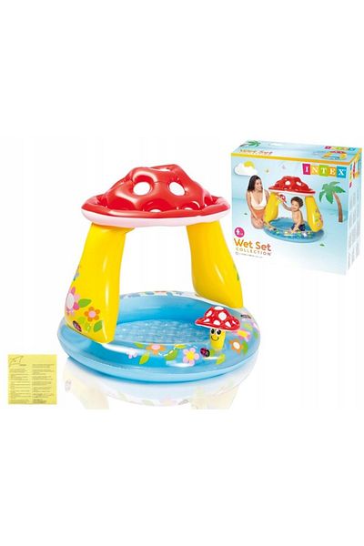 Intex Piscină gonflabilă Toadstool 127 x 102 x 69 #57114NP